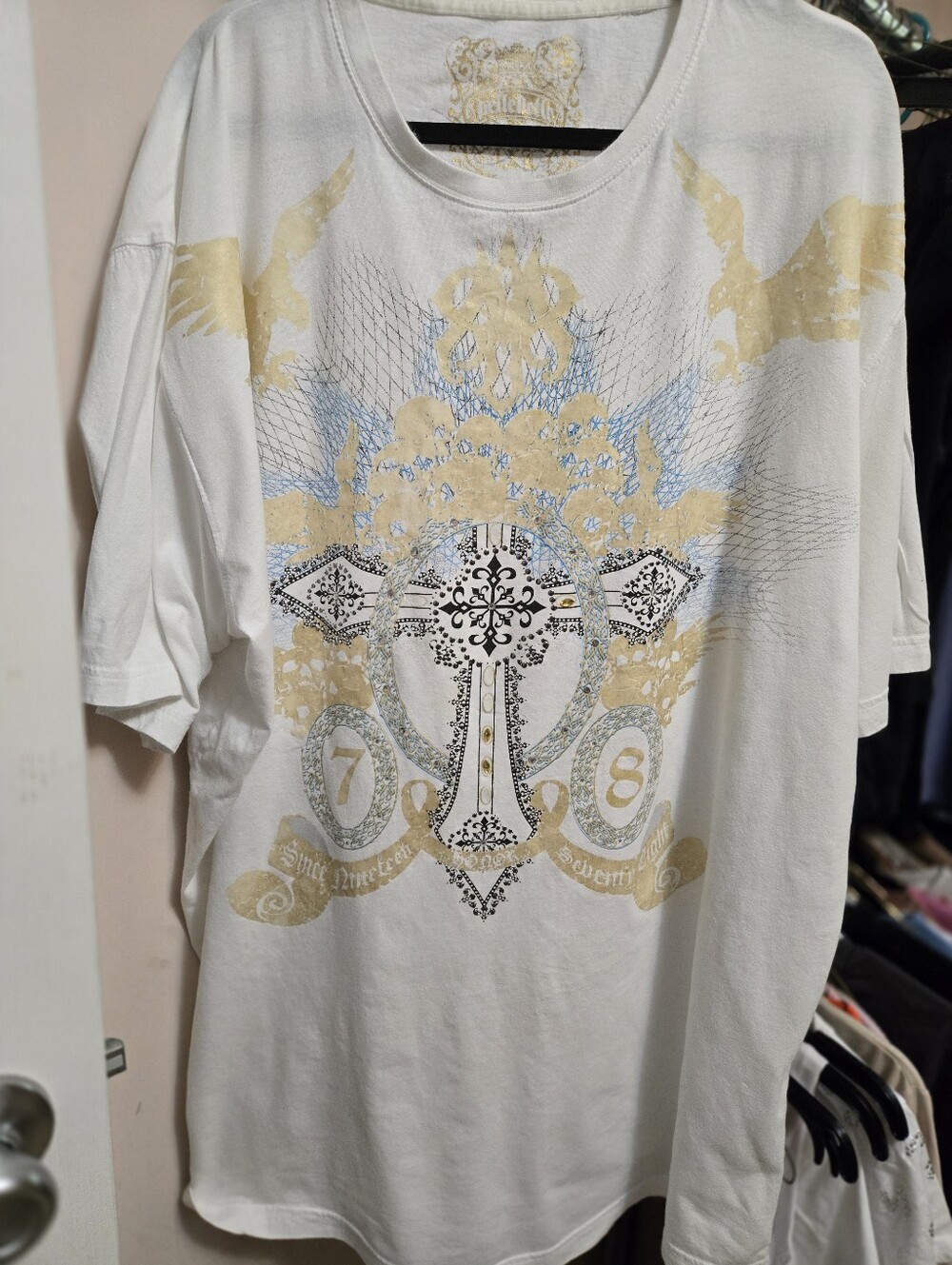 Pelle Pelle Tshirt And Jean Shorts